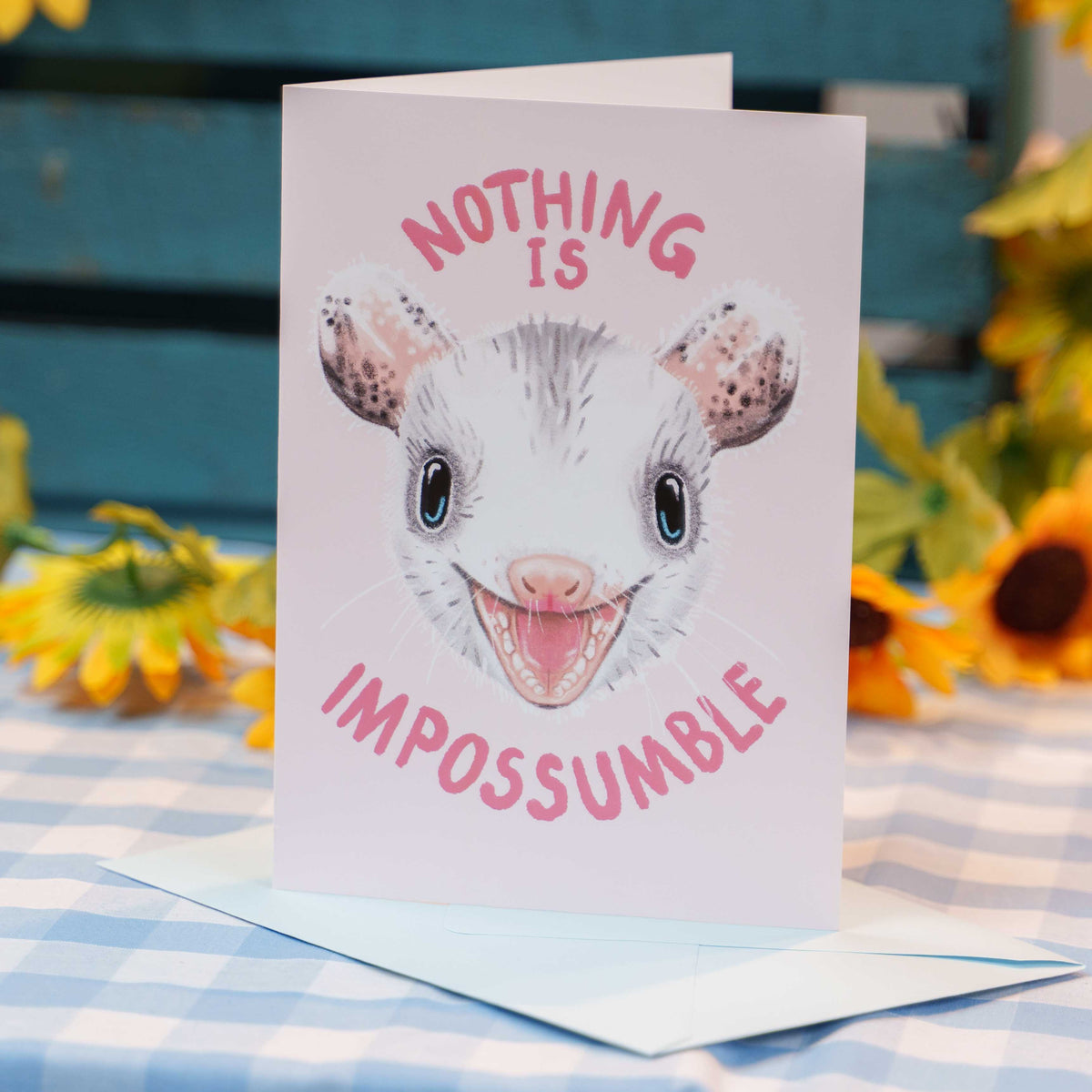 Nothing Is Impossumble Greeting Card