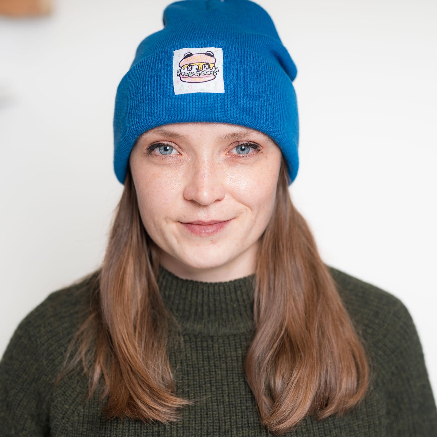 PANDA POUNDER - Sky Blue Beanie