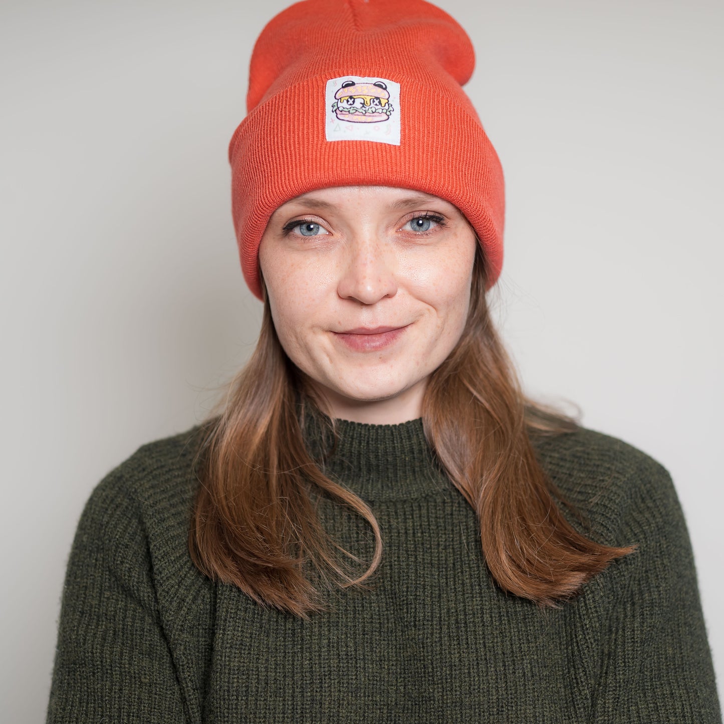 PANDA POUNDER - Coral Beanie