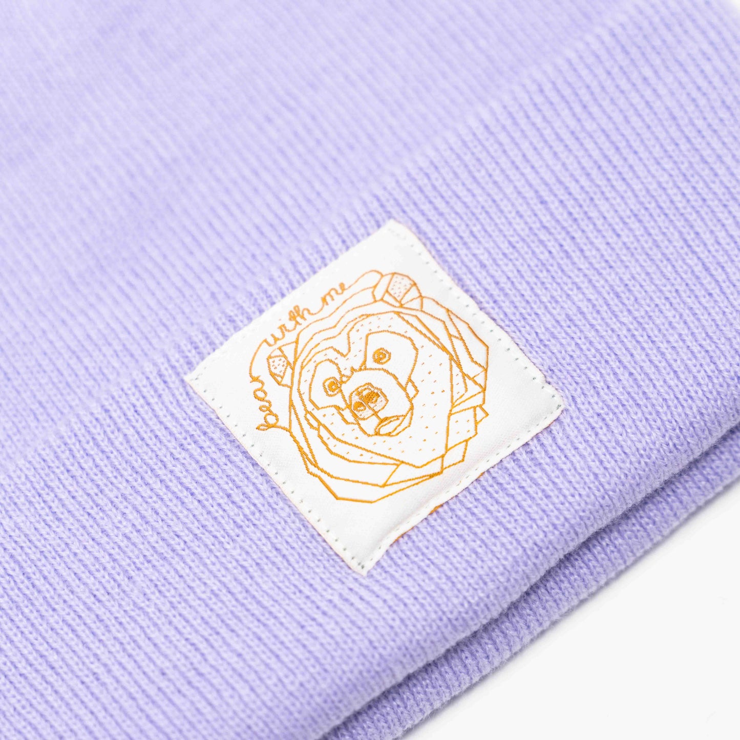 BEAR WITH ME - Lilac Beanie