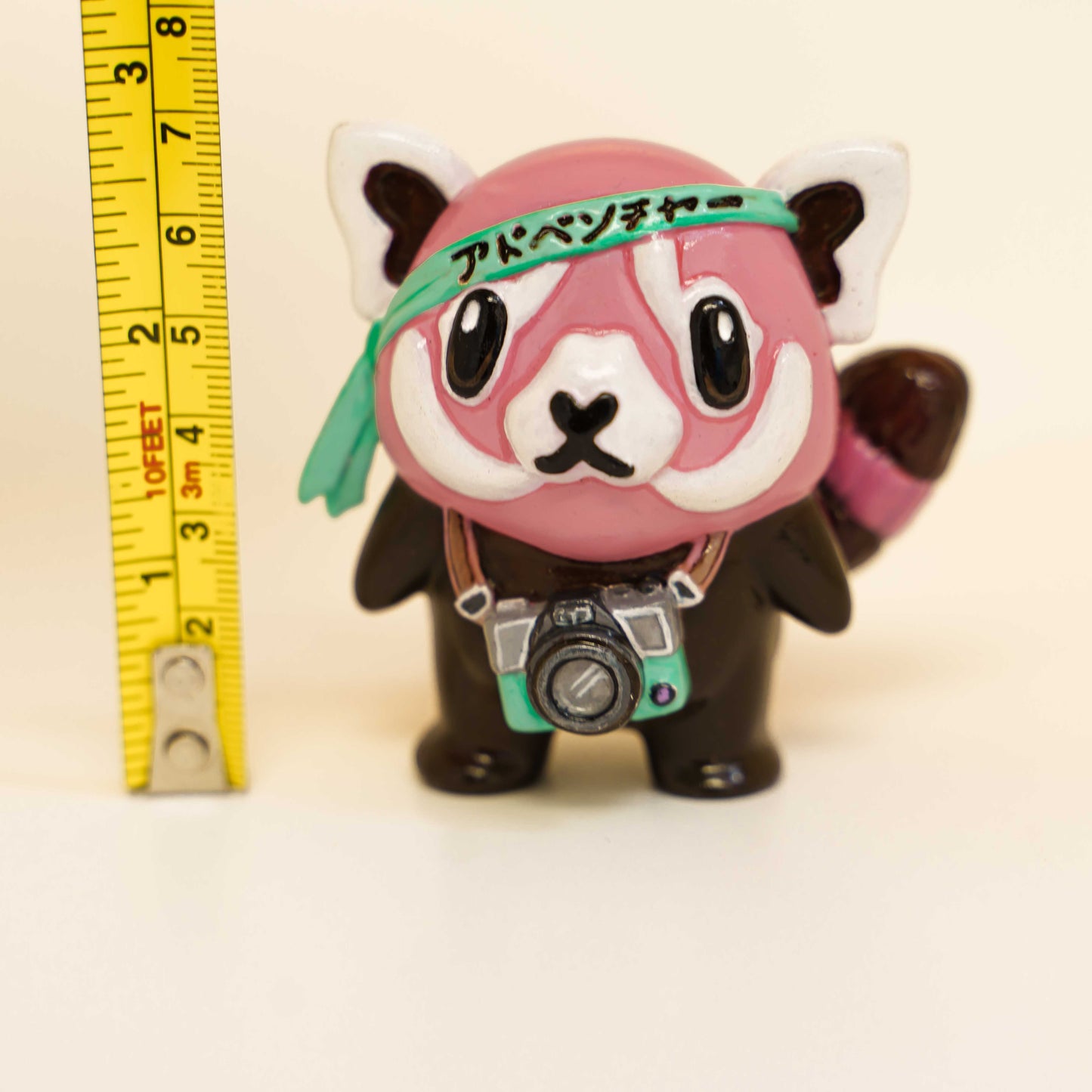 Adventure Red Panda small hand painted ART TOY
