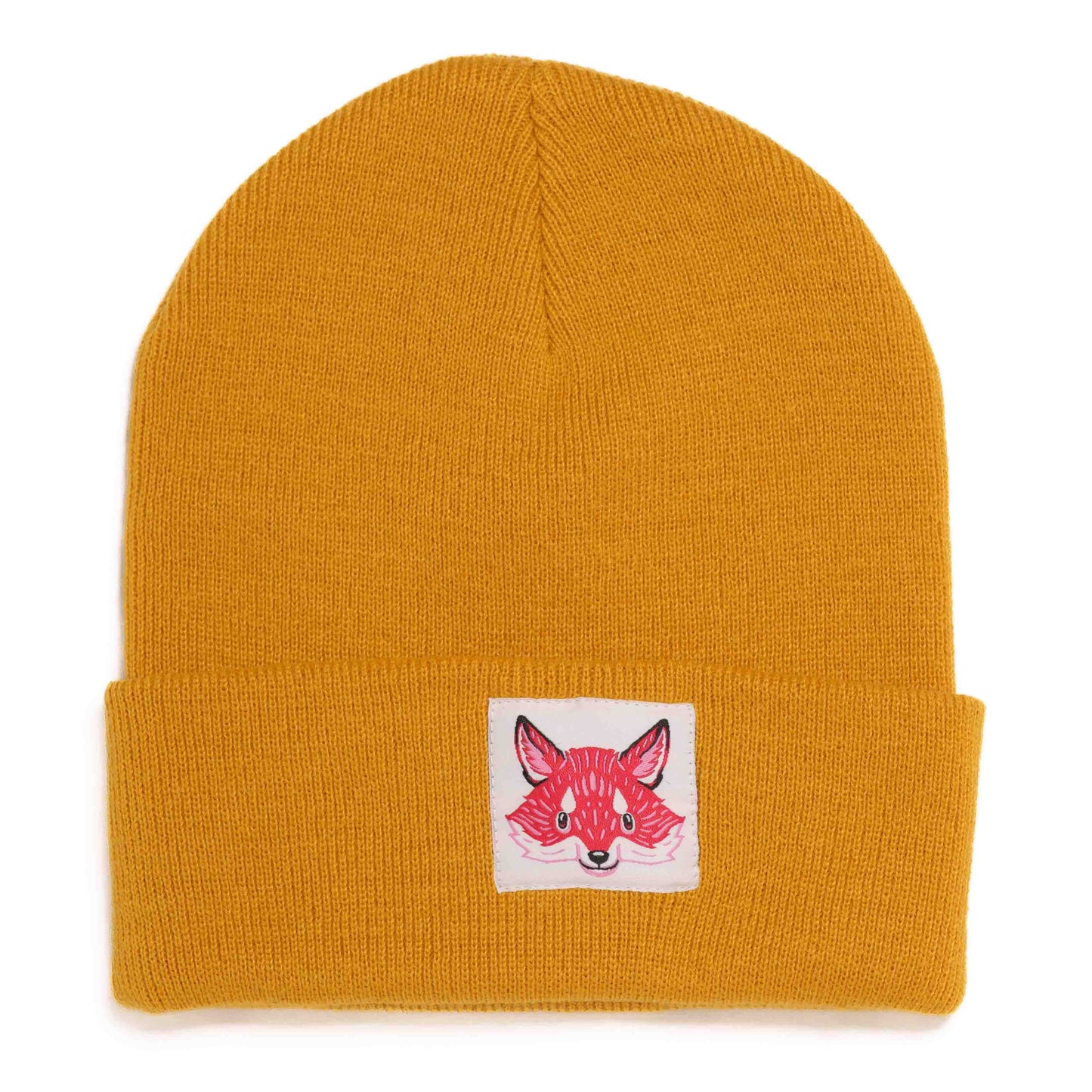 FOX - Mustard Yellow Beanie
