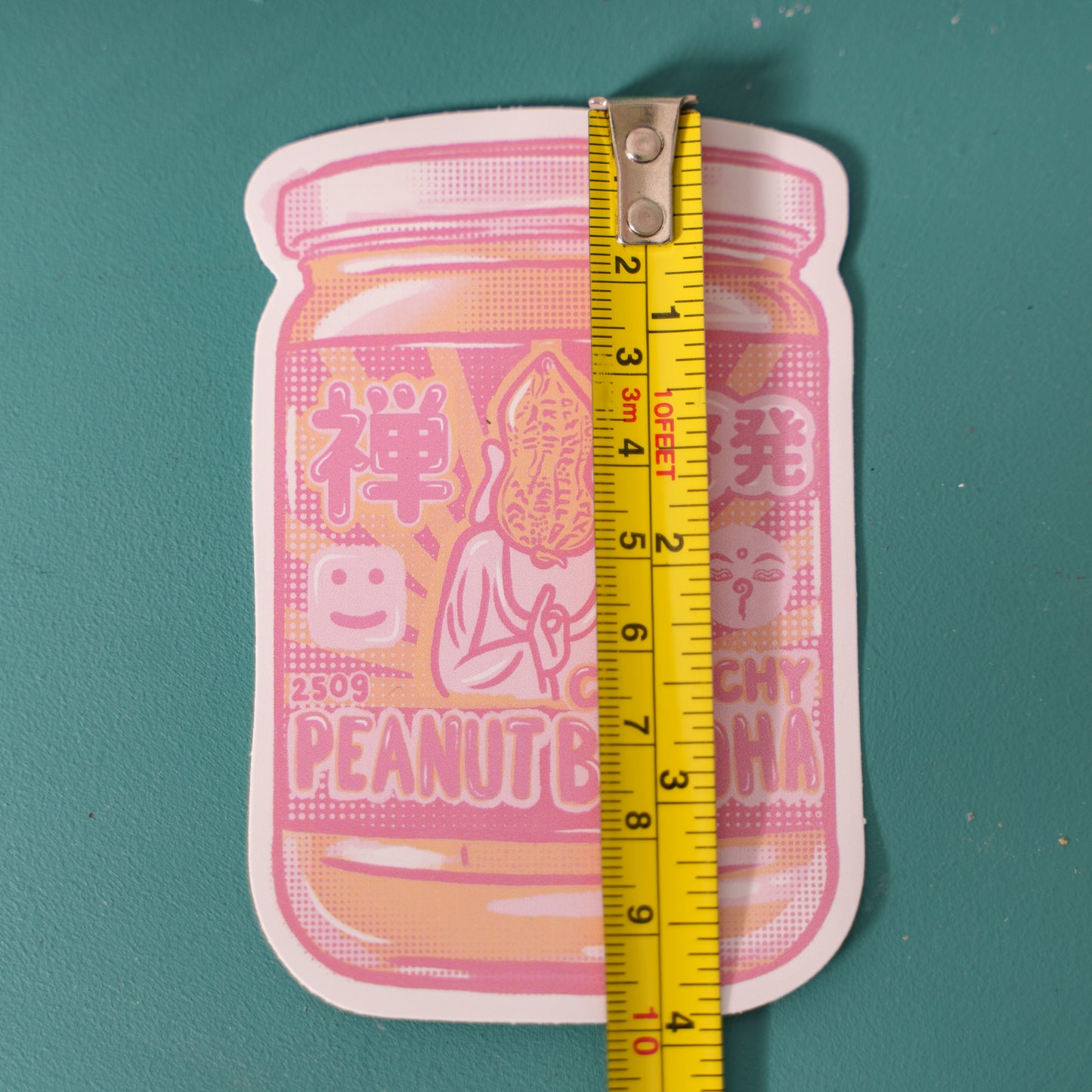 Peanut Buddha Sticker