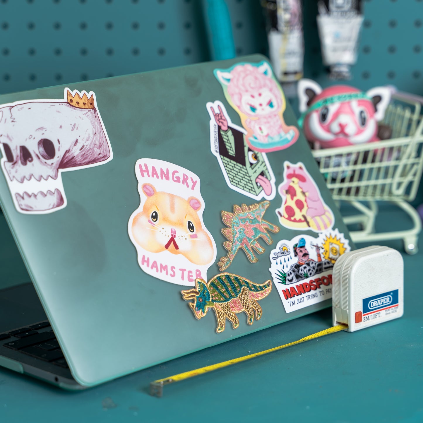 Hangry Hamster Sticker