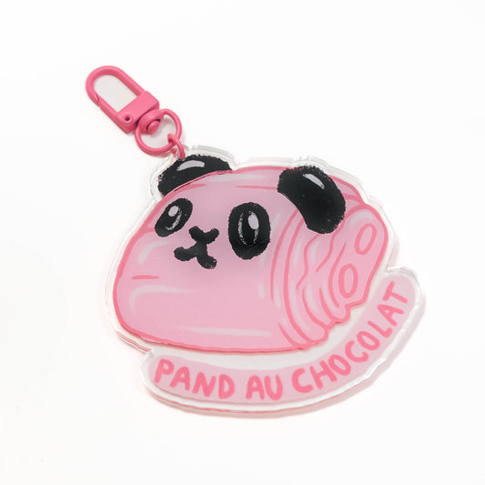 Pand Au Chocolat Acrylic Keychain