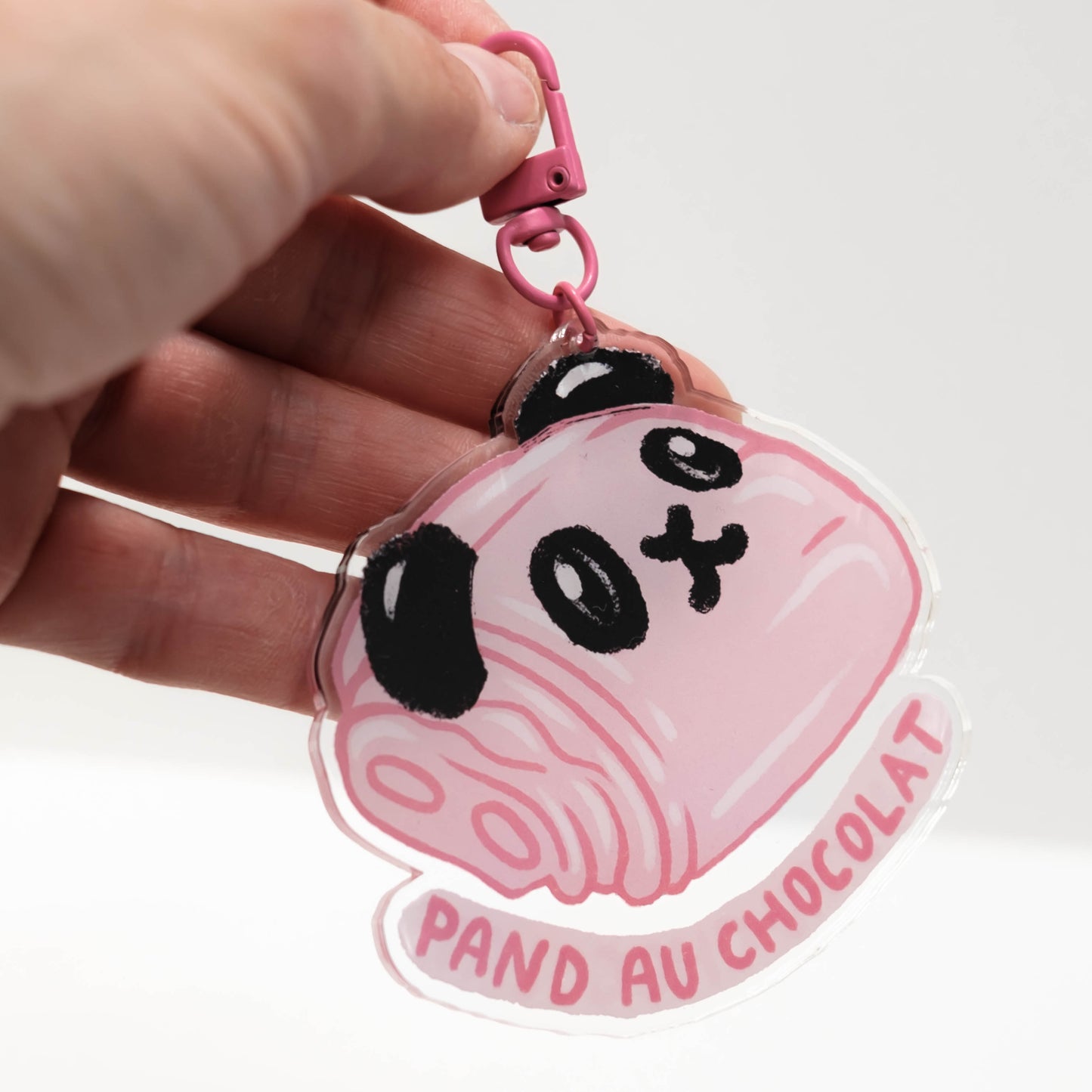 Pand Au Chocolat Acrylic Keychain