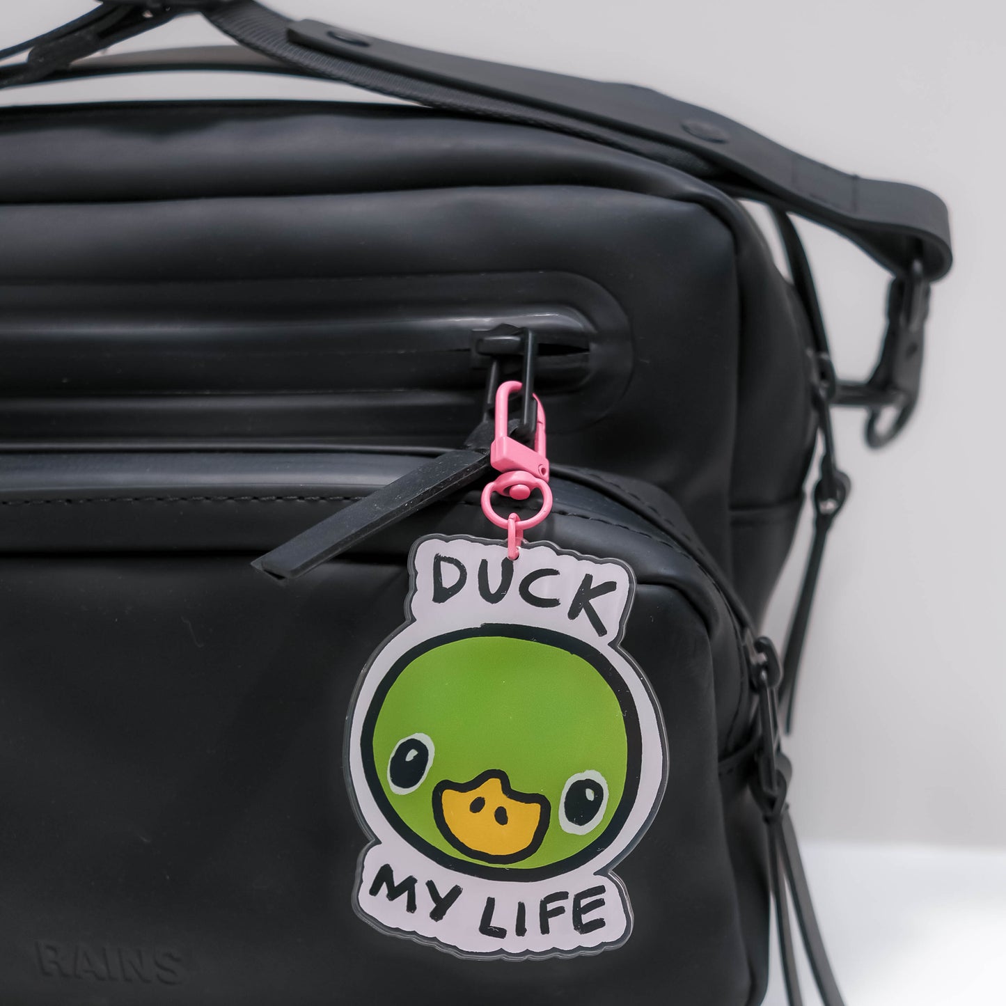 Duck My Life Acrylic Keychain