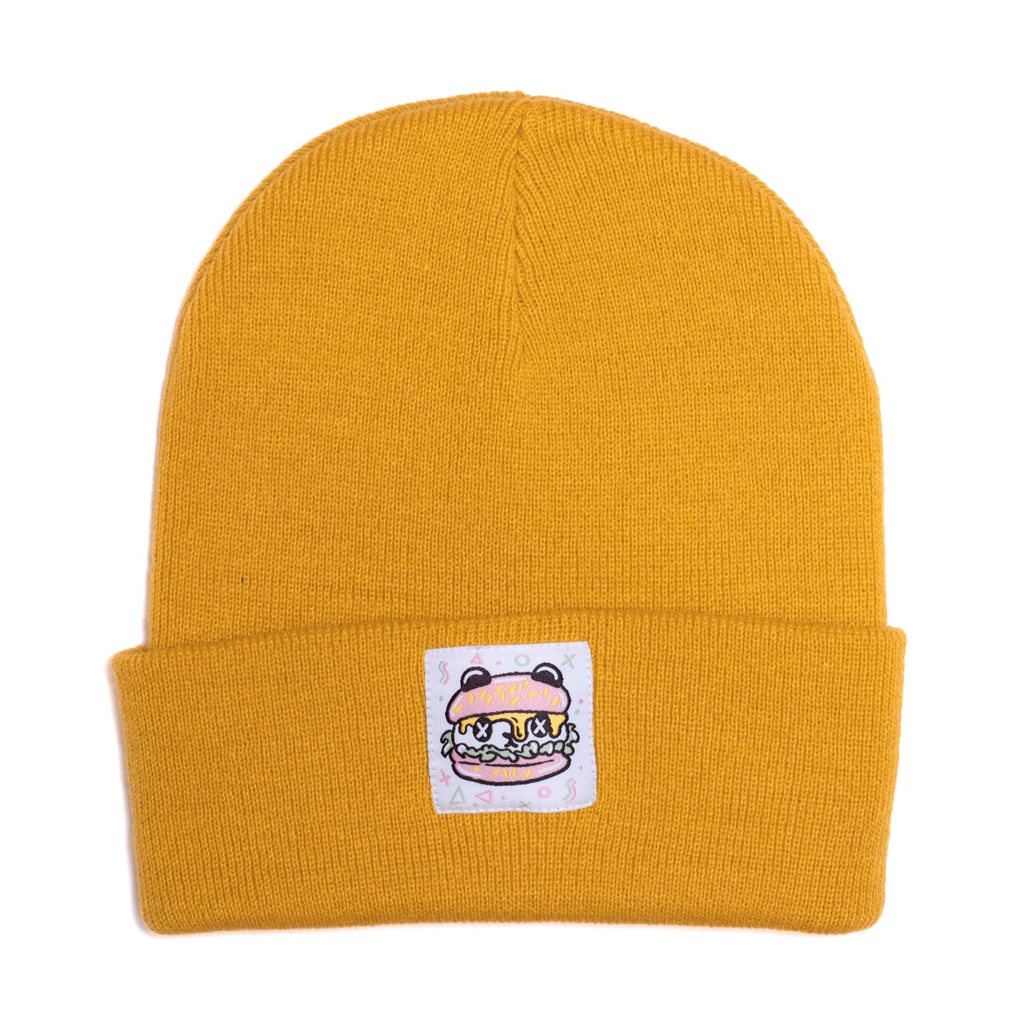 PANDA POUNDER - Mustard Beanie
