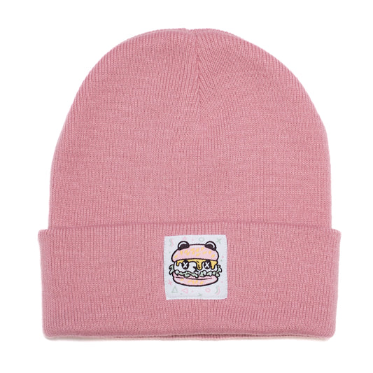 PANDA POUNDER - Dusty Pink Beanie
