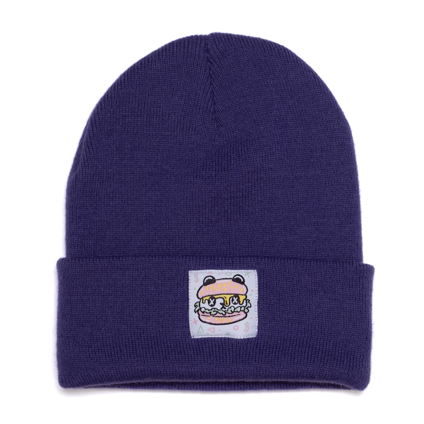 PANDA POUNDER - Purple Beanie