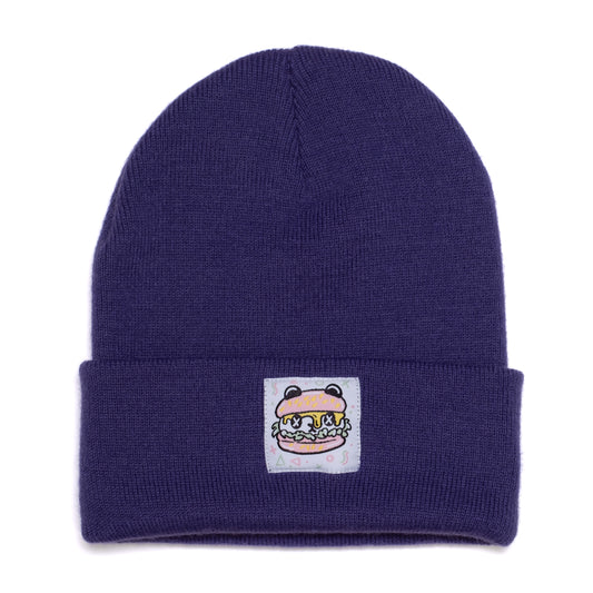 PANDA POUNDER - Purple Beanie