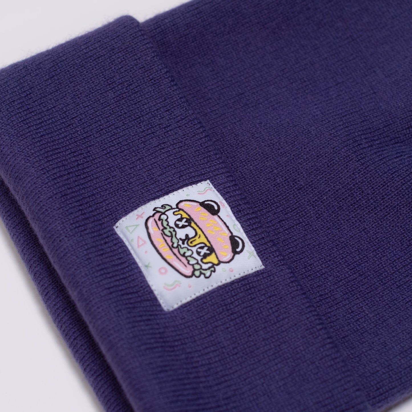 PANDA POUNDER - Purple Beanie