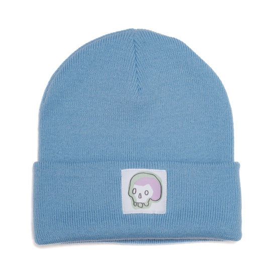 SKULL - Cutesy Blue Beanie