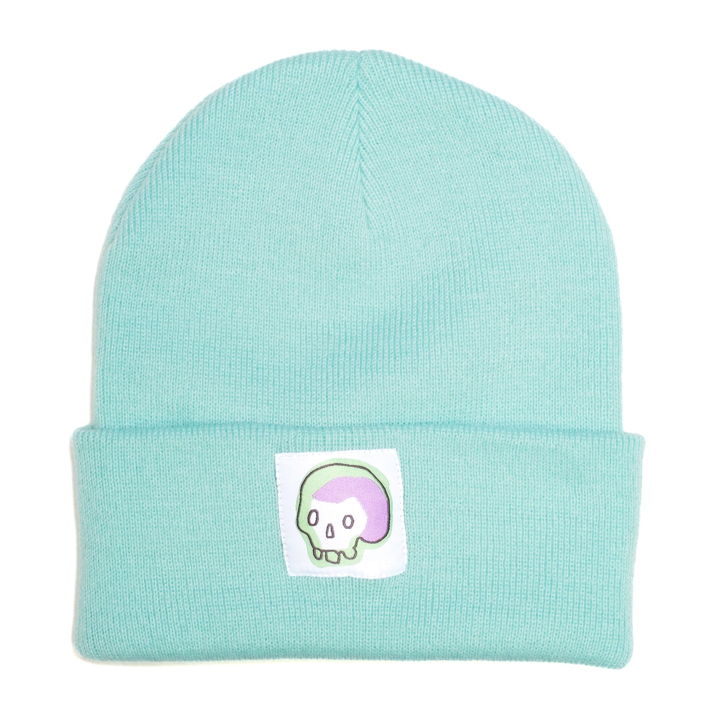 SKULL - Mint Beanie
