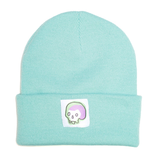 SKULL - Mint Beanie
