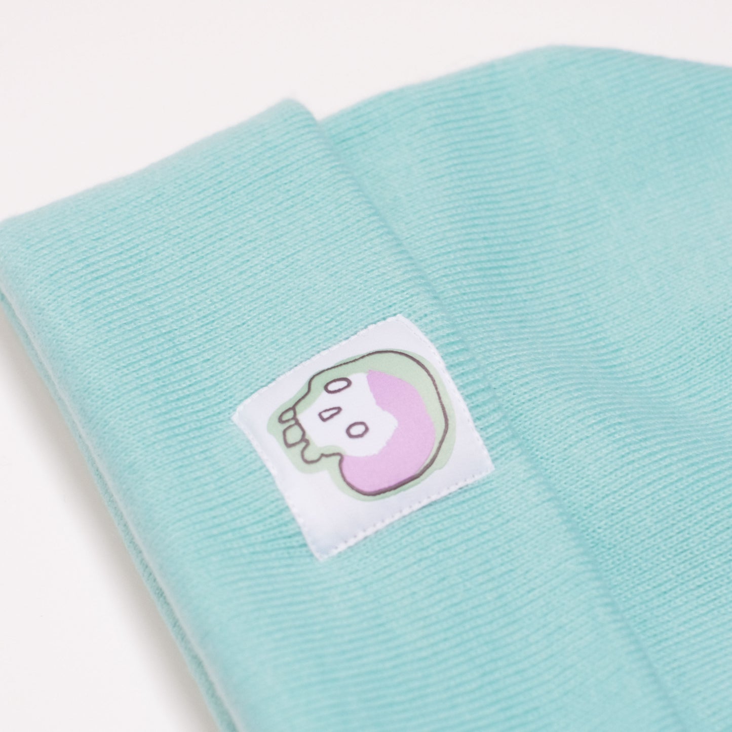 SKULL - Mint Beanie