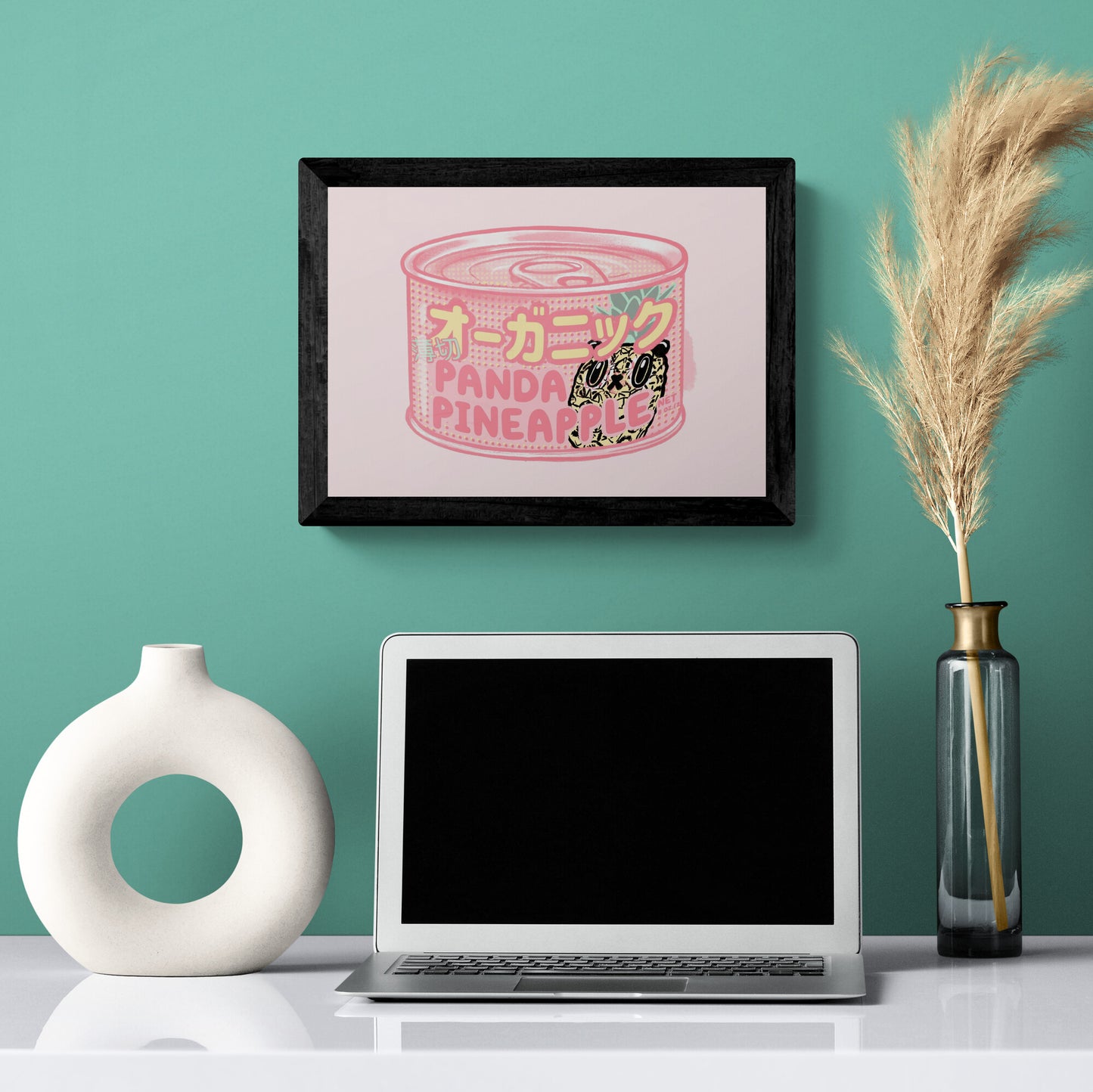 Panda Pineapple Giclee Print