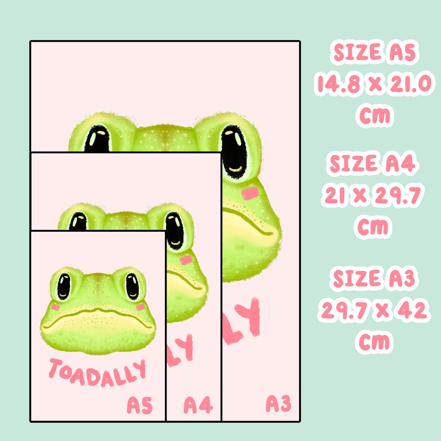 Let's go on a cute adventure Giclee Print