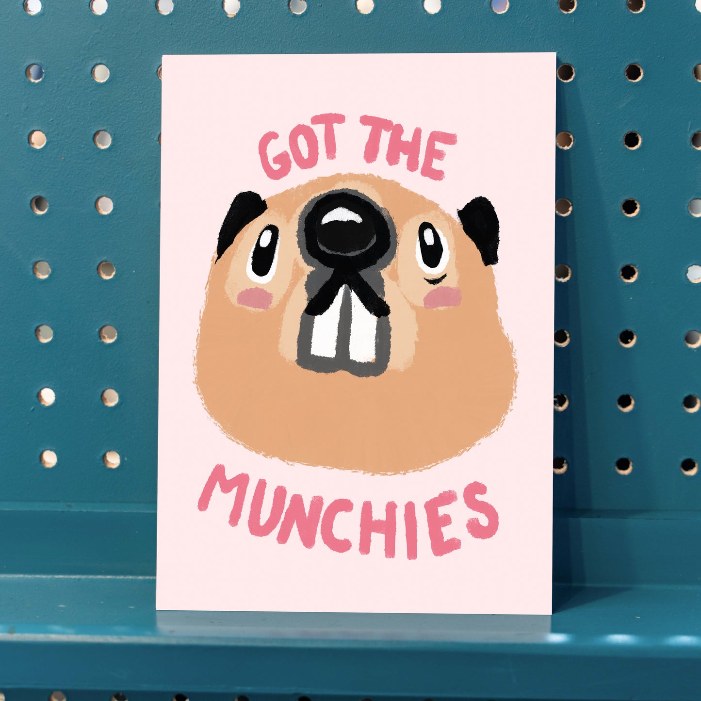 Got The Munchies Beaver Giclee Print