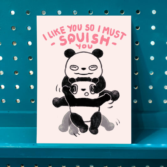 I Must Squish You Giclee Print
