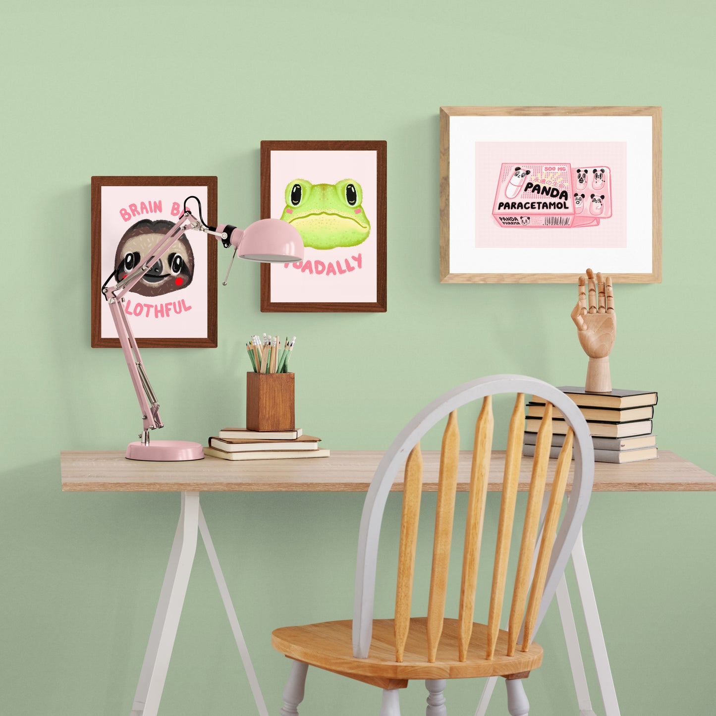 Brain Be Slothful Giclee Print