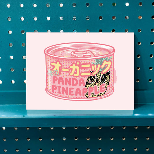 Panda Pineapple Giclee Print