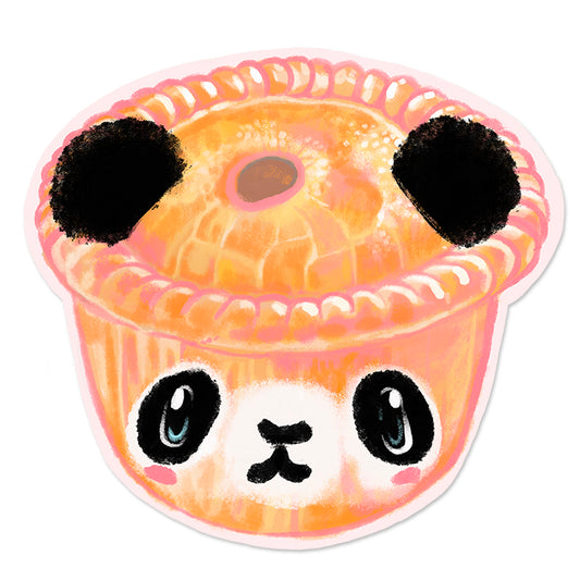 Happy Panda Pie sticker