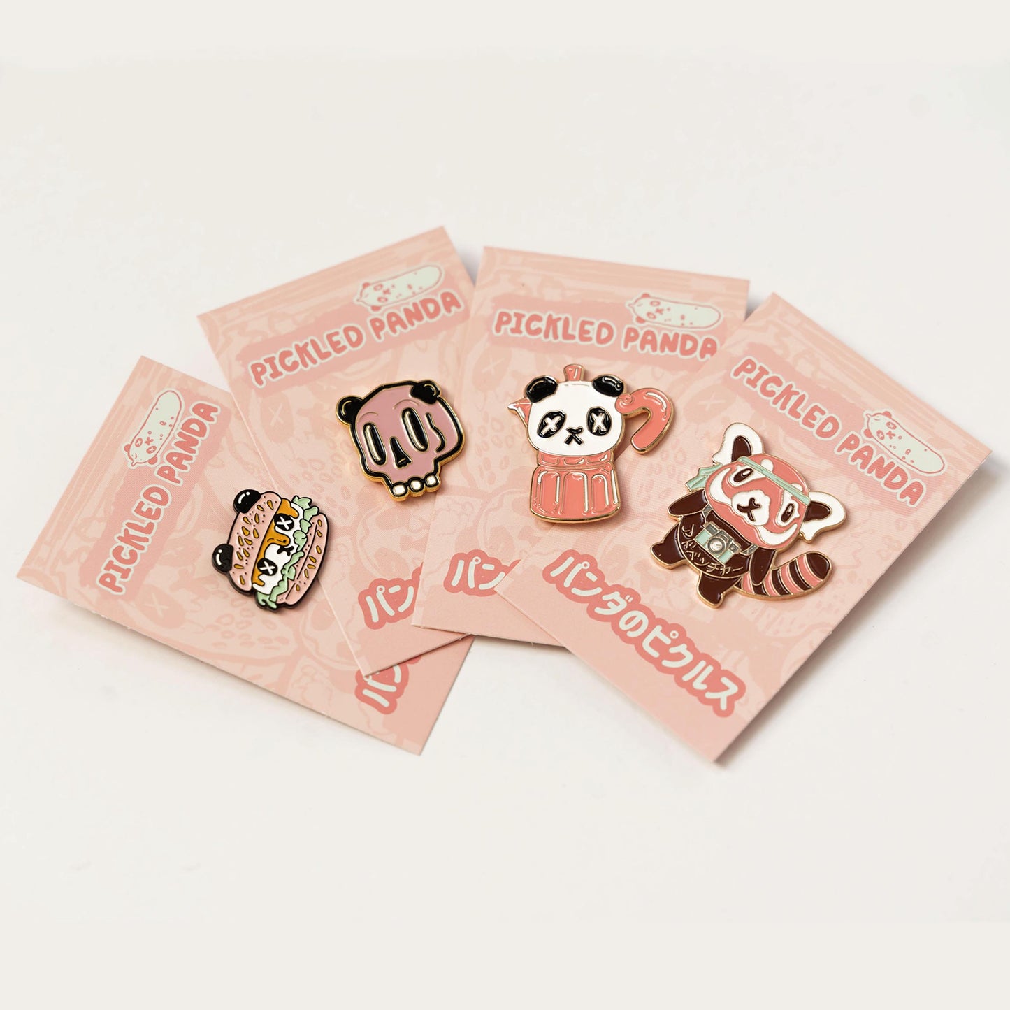 Enamel Pin set of 4