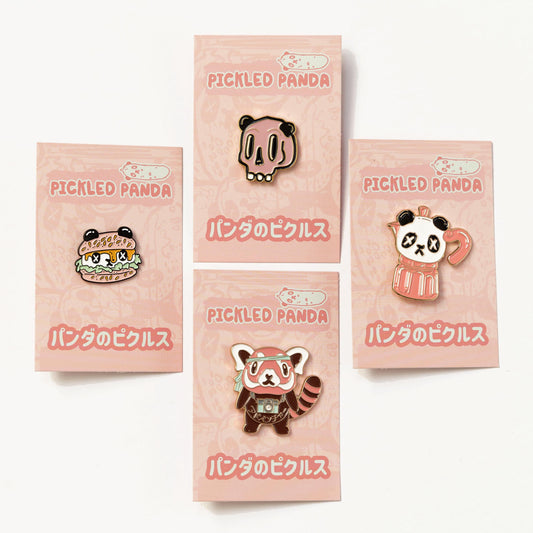 Enamel Pin set of 4