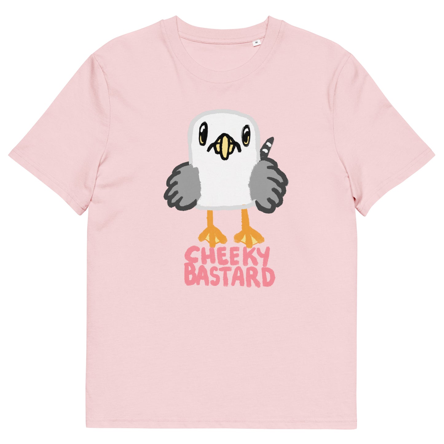 Cheeky Bastard Seagull Organic T-Shirt