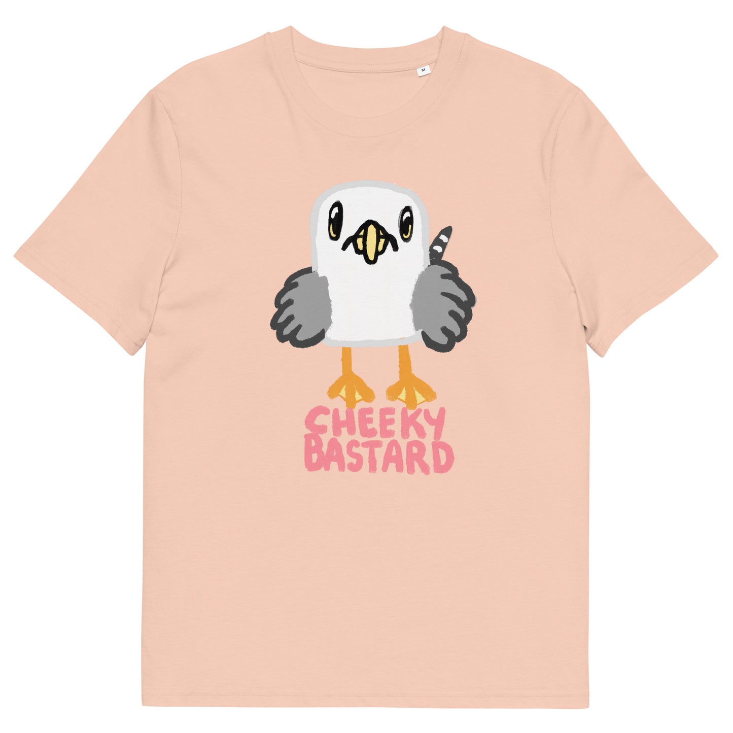 Cheeky Bastard Seagull Organic T-Shirt