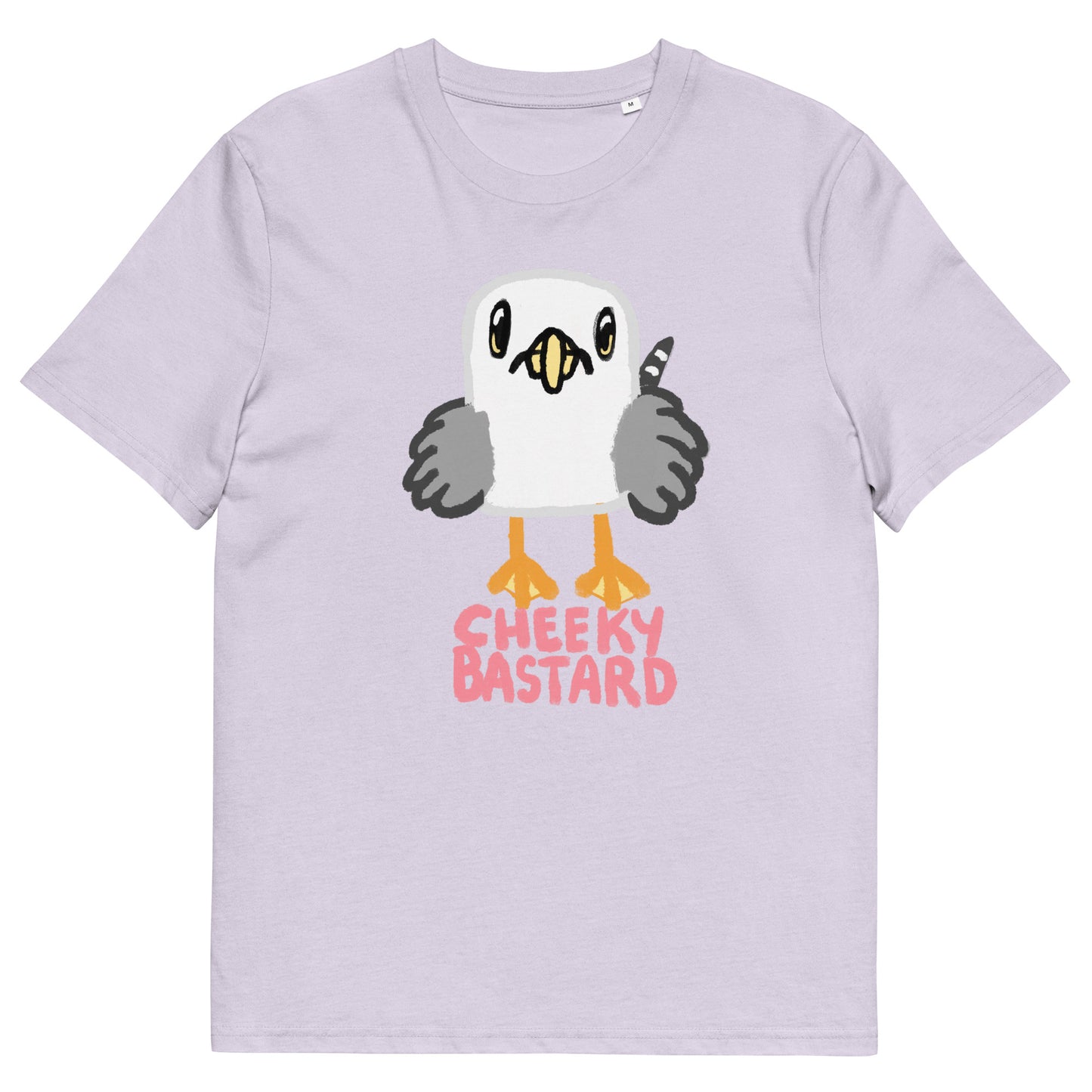 Cheeky Bastard Seagull Organic T-Shirt