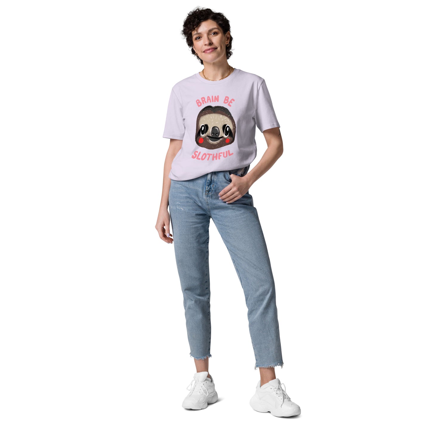 Brain Be Slothful Organic T-shirt
