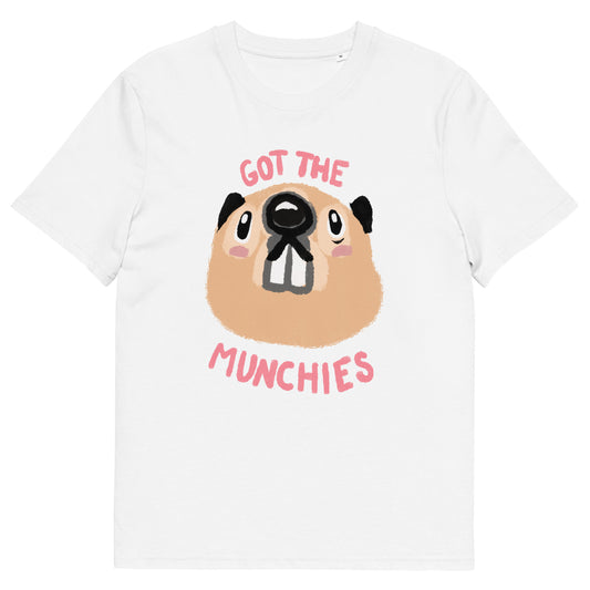 Got The Munchies Beaver Organic T-Shirt