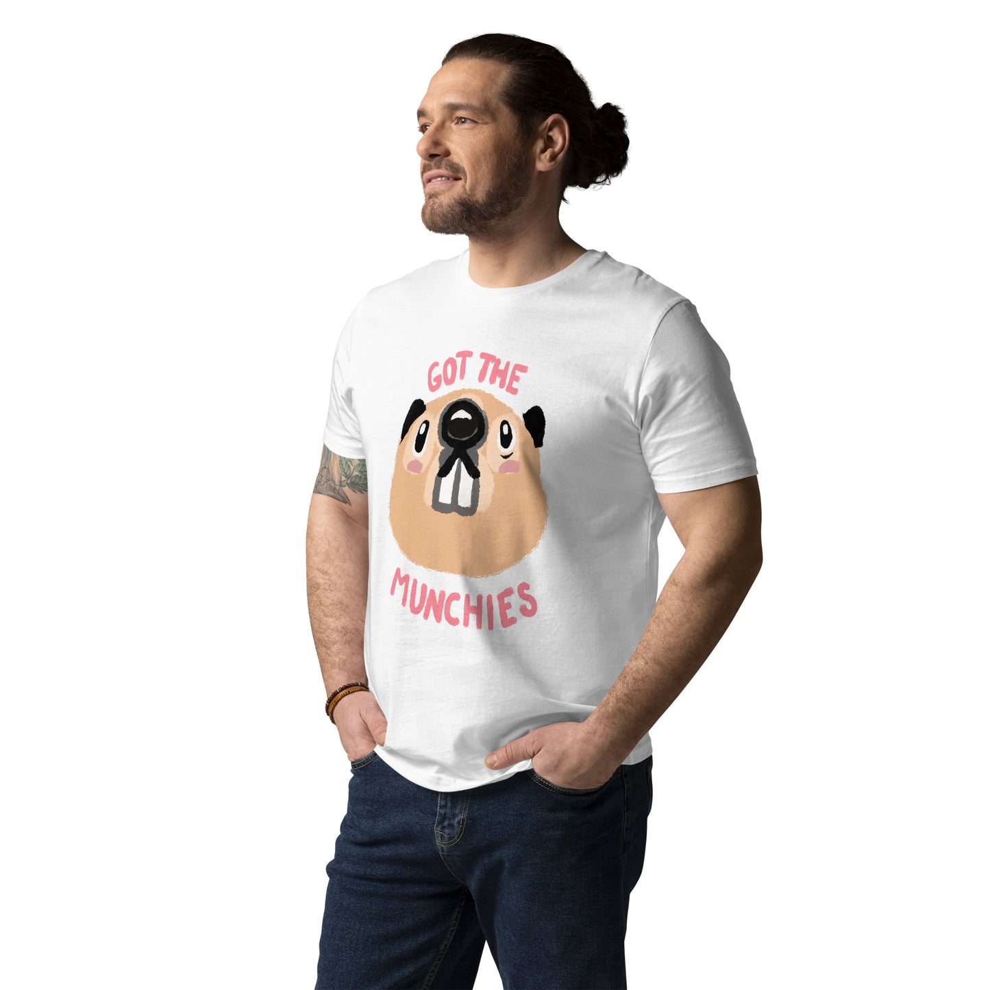 Got The Munchies Beaver Organic T-Shirt
