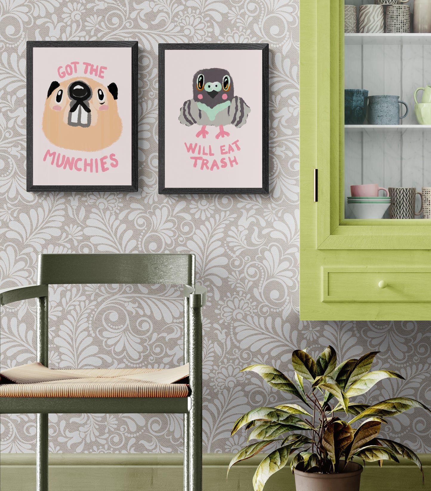 Got The Munchies Beaver Giclee Print