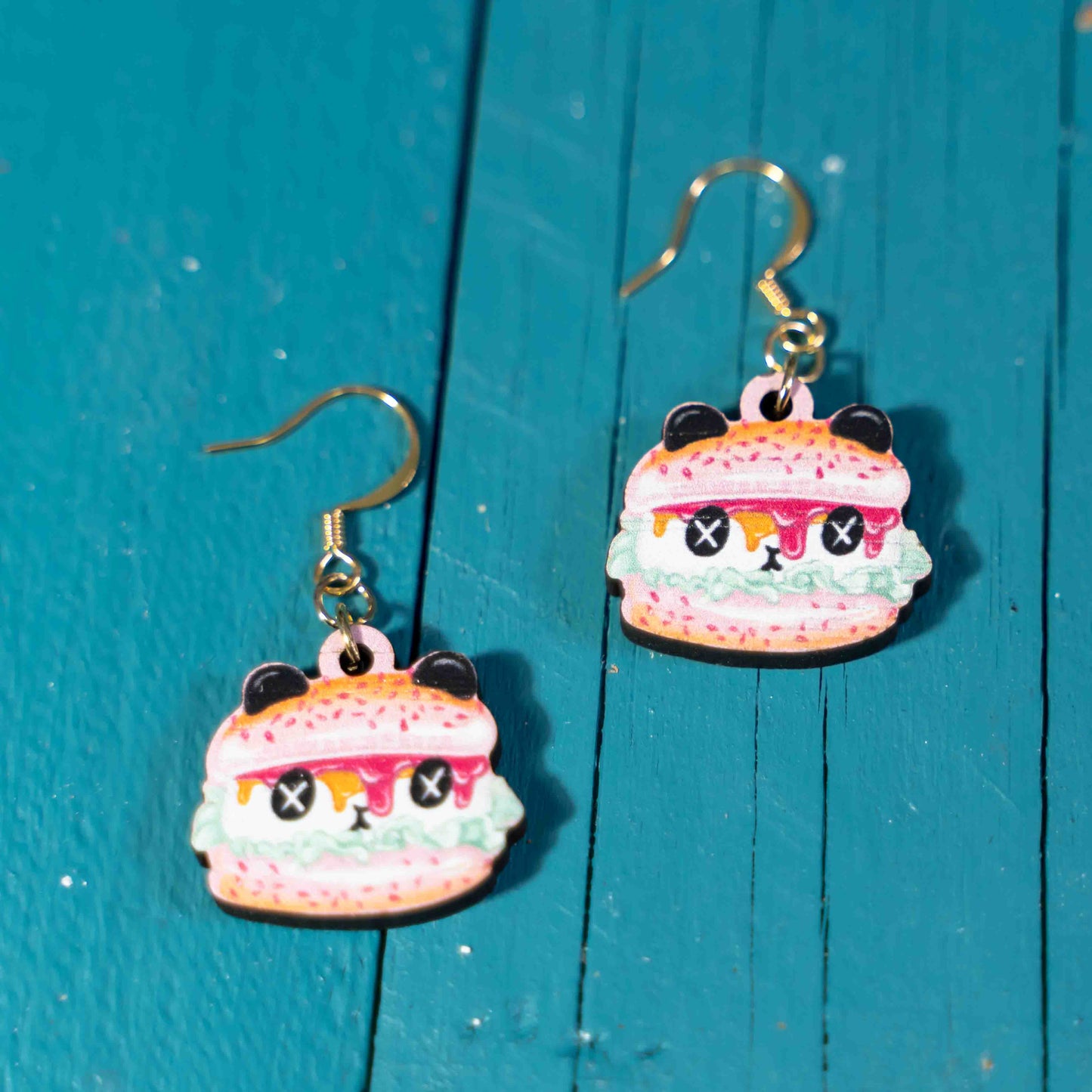 Panda Pounder Earrings
