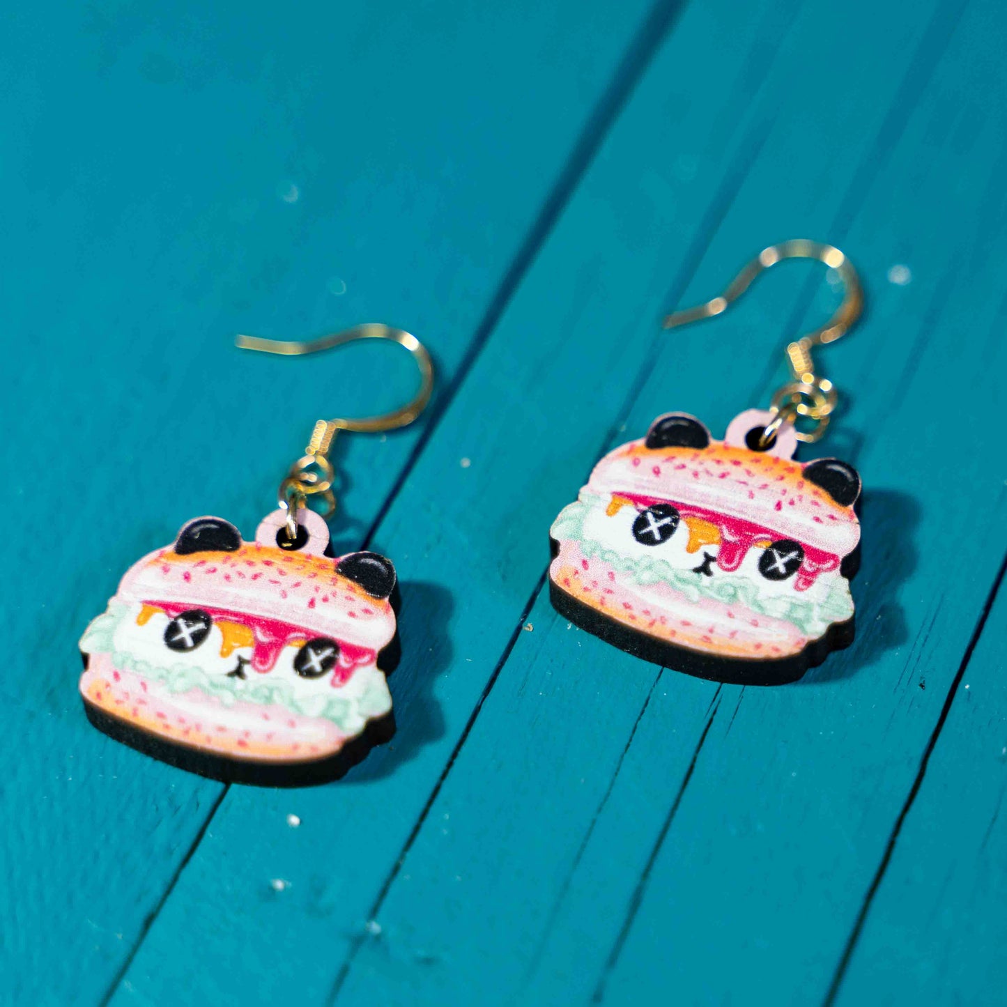 Panda Pounder Earrings