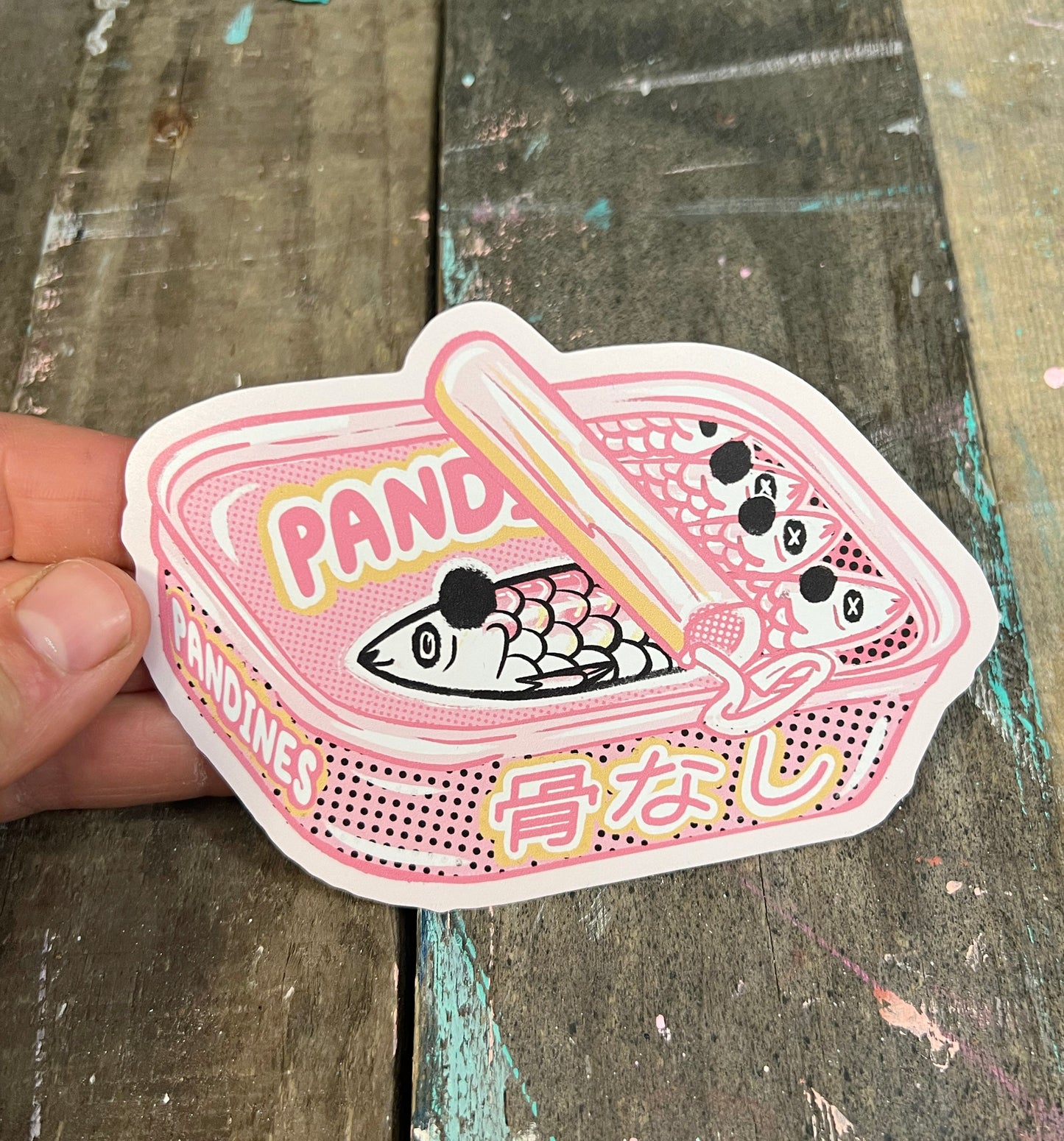 Pandines Sticker