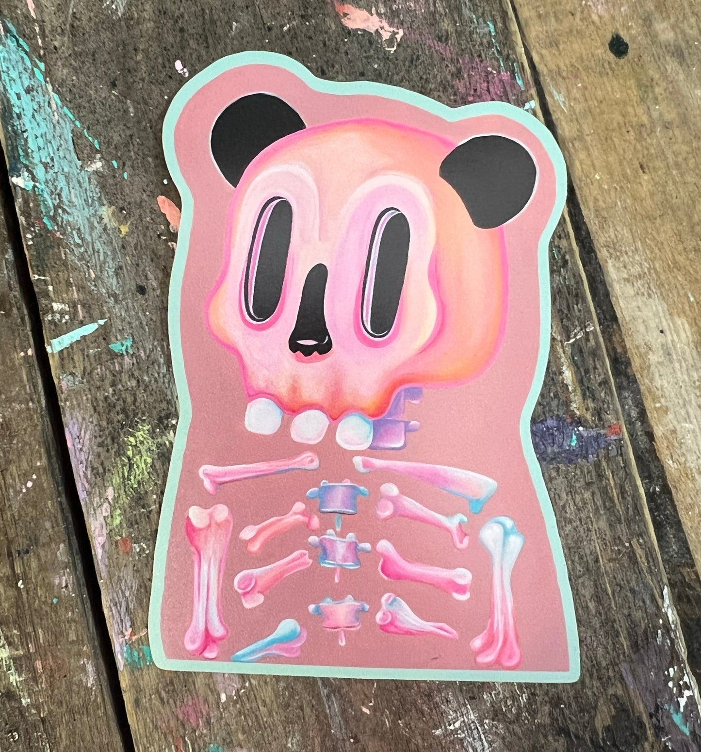 Luminous Bones Sticker