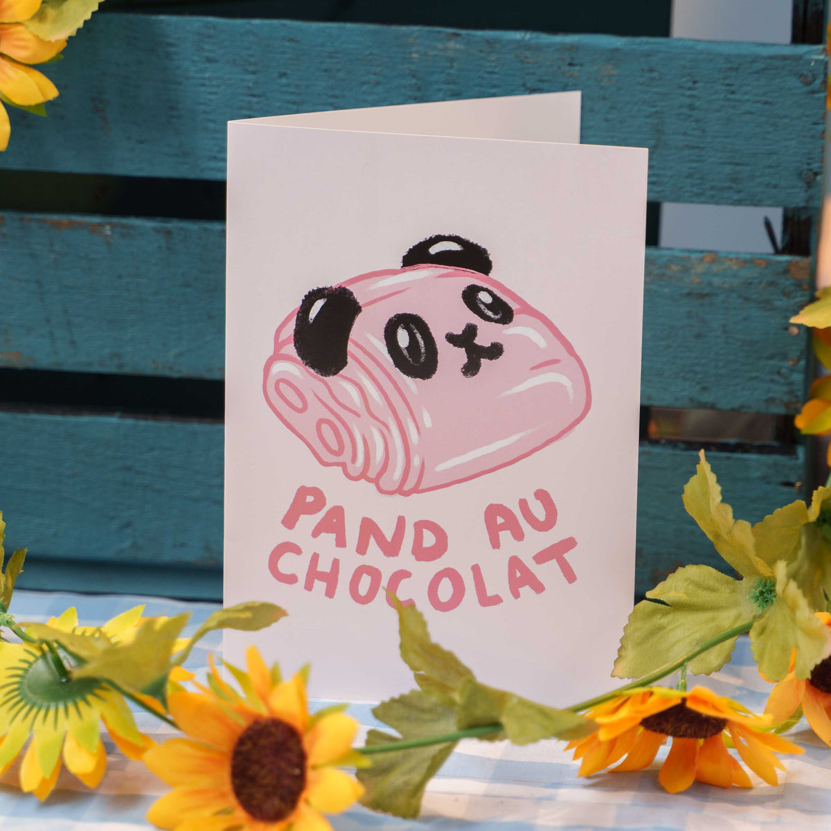 Pand Au Chocolat Greeting Card