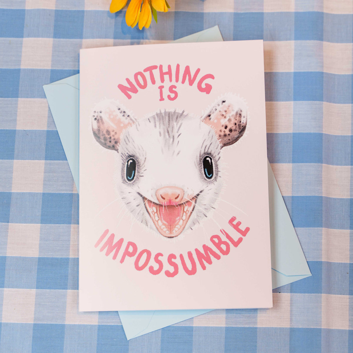 Nothing Is Impossumble Greeting Card