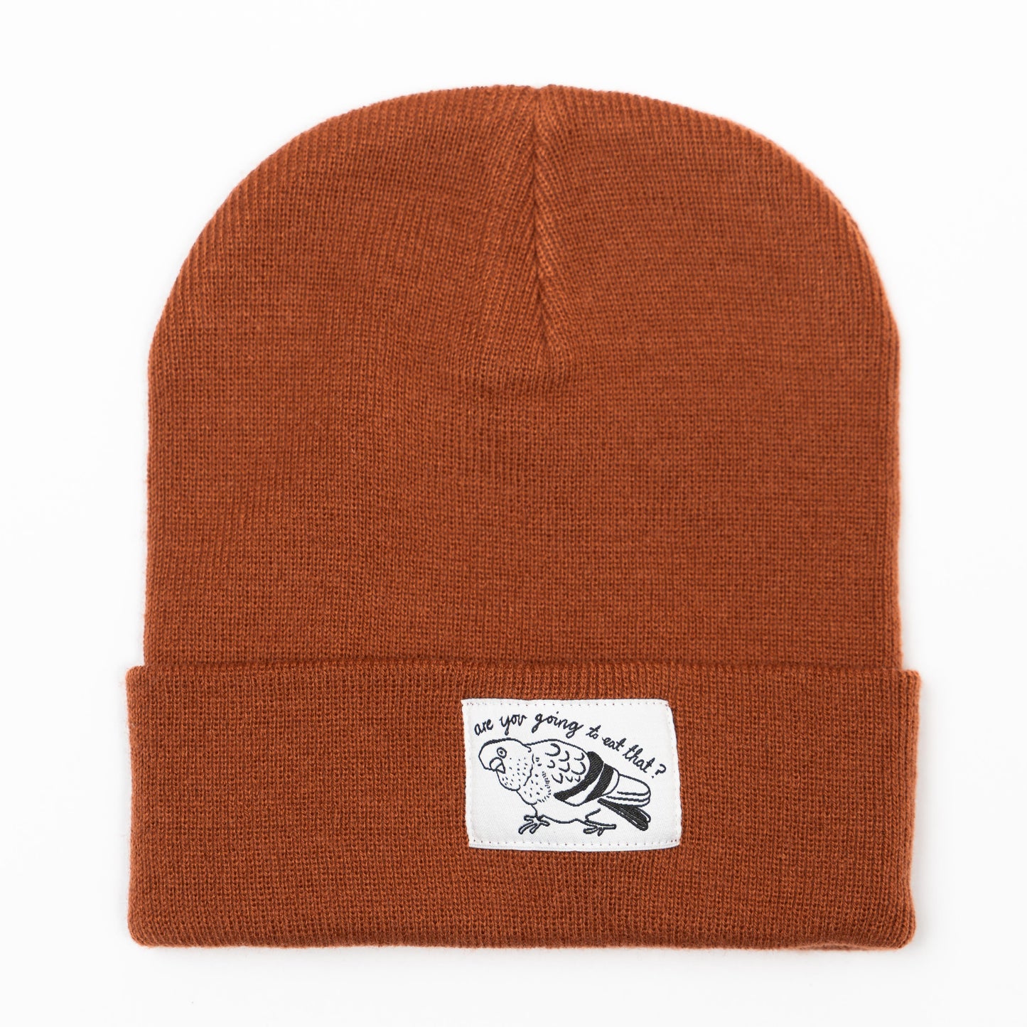 PIGEON - Rust Red Beanie