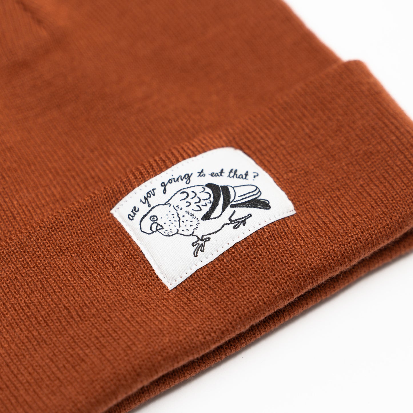 PIGEON - Rust Red Beanie