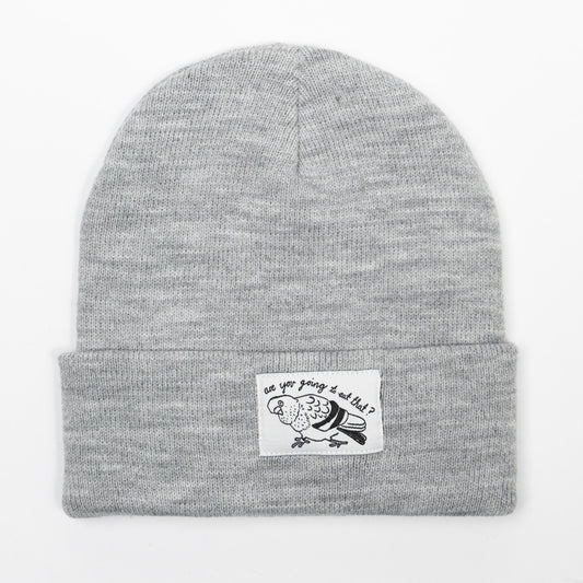 PIGEON - Ashes Of Thy Enemies Grey Beanie
