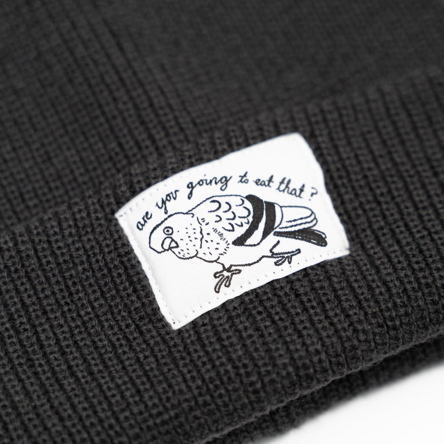 PIGEON - Angry Cloud Grey Beanie