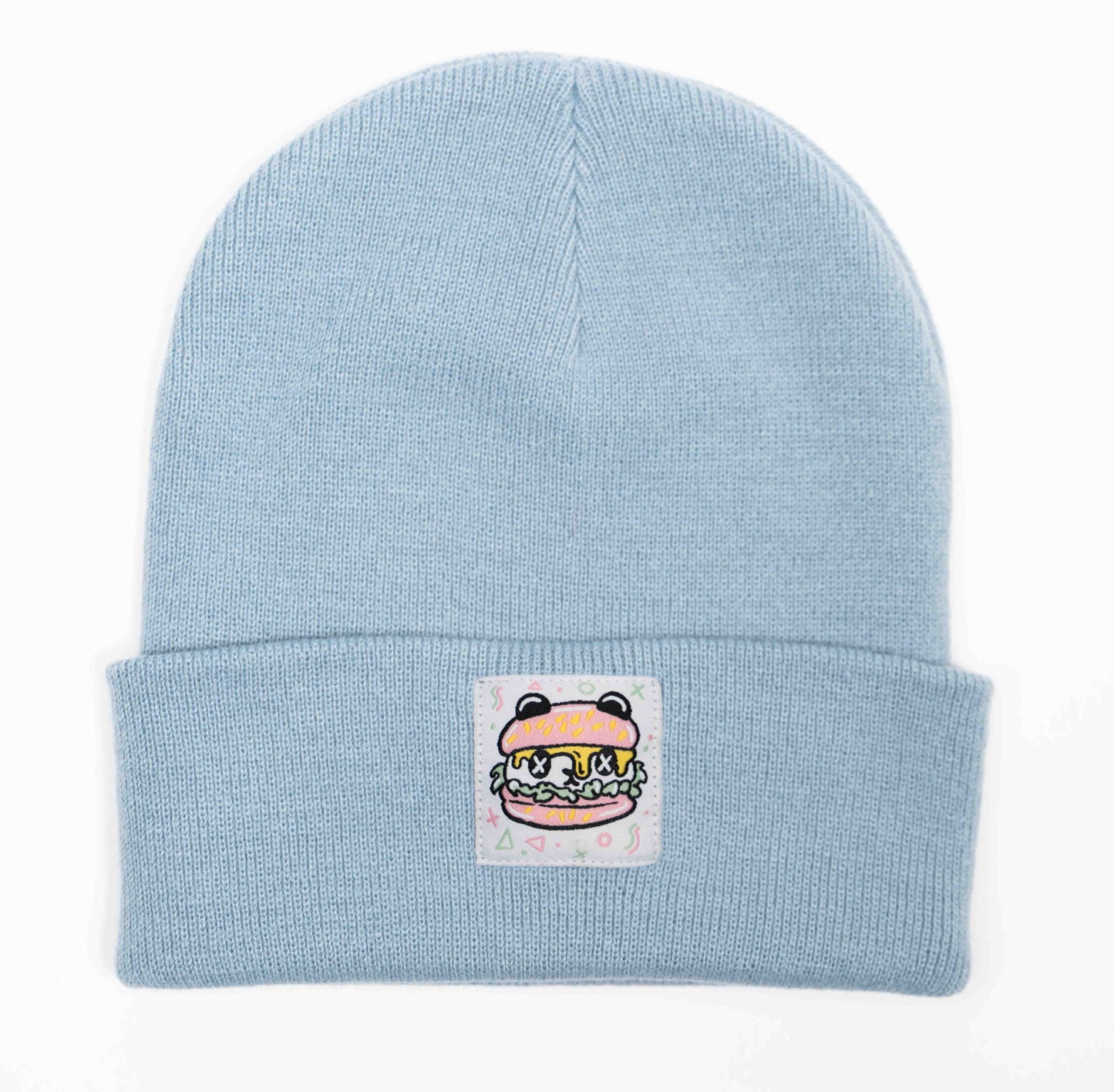 PANDA POUNDER - Faded Blue Beanie