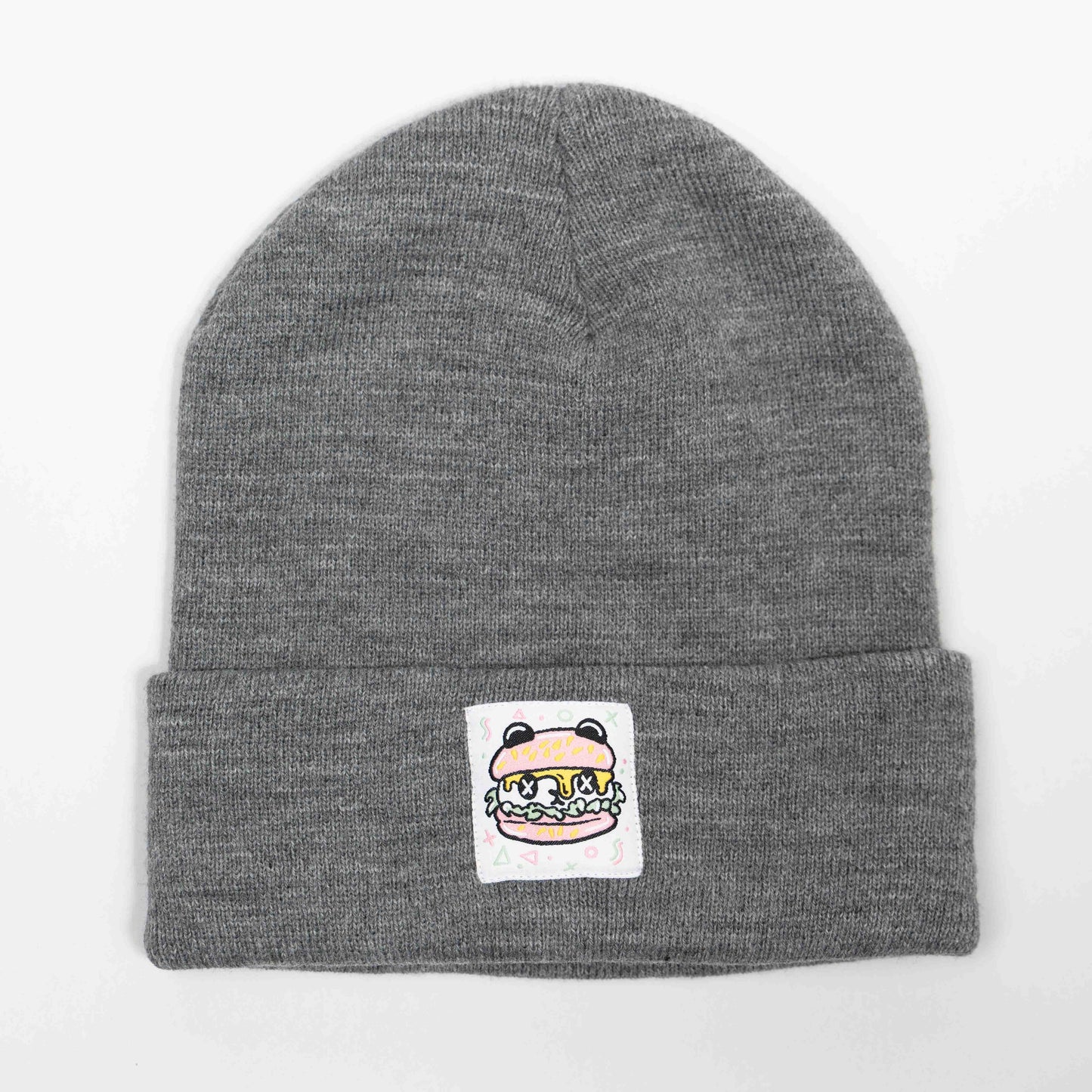 PANDA POUNDER - Dark Boring Grey Beanie