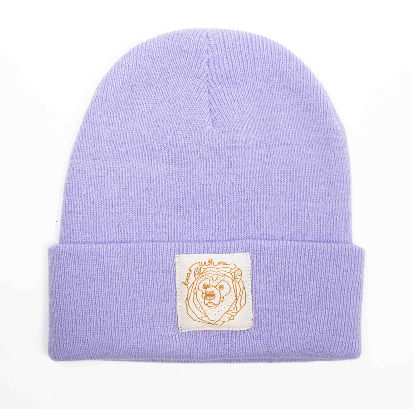BEAR WITH ME - Lilac Beanie