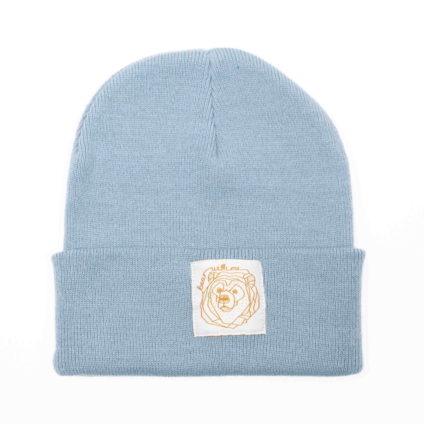 BEAR WITH ME - Faded Blue Beanie